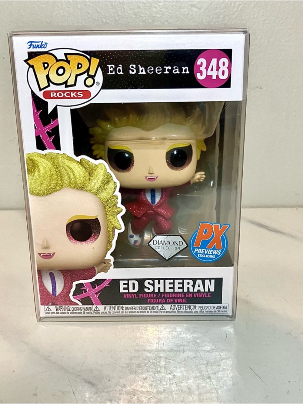 Funko POP! Rocks: Ed Sheeran - Bad Habits (Diamond Collection) Vinyl Figure